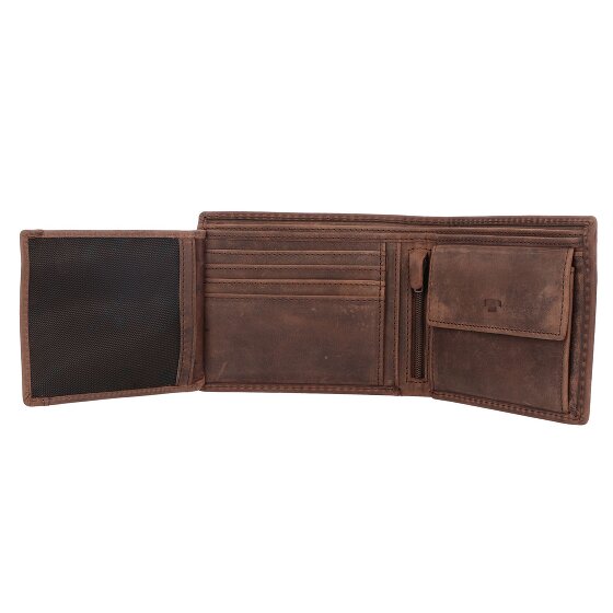 Tom Tailor Portafoglio Ron RFID in pelle 12 cm