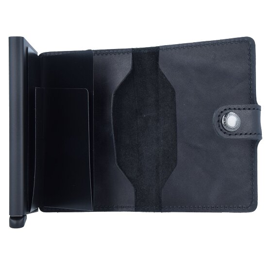Secrid Miniwallet Vintage Custodia per carte di credito Portafoglio RFID in pelle 6,5 cm