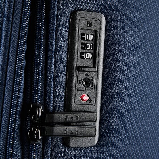 d&n Travel Line 9804 4 ruote Carrello L 78 cm espandibile