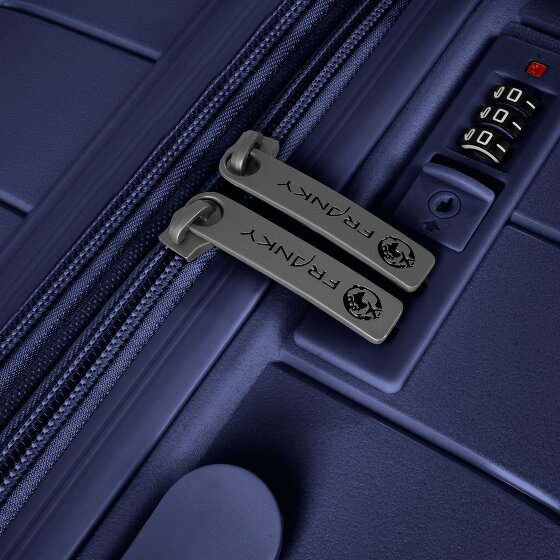 Franky London 4 ruote Set di valigie 3 pezzi con piega di espansione