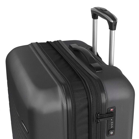 Gabol Escape 4 ruote Carrello della cabina S 54 cm con piega di espansione