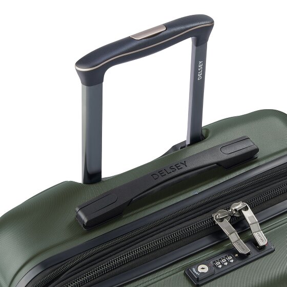 Delsey Paris Meteor 4 ruote Carrello 68 cm con piega di espansione
