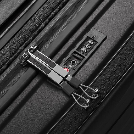 Bergpfeil Travel 4 ruote Trolley cabina 55 cm Vano porta PC espandibile