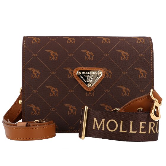 Maison Mollerus Melide Borsa a tracolla crossover in pelle 22 cm