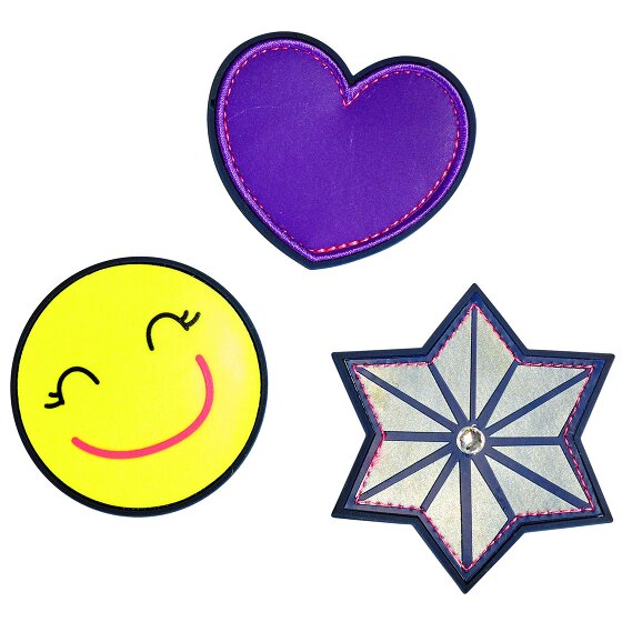 Scout Sunny II Neon Safety Set di borse per la scuola 4 pezzi