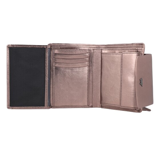 Braun Büffel Ruby Portafoglio Protezione RFID Pelle 12 cm