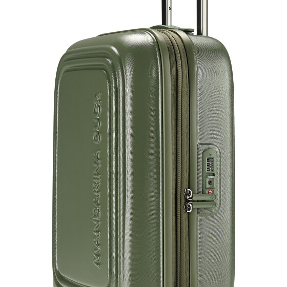 Mandarina Duck Logoduck Carrello cabina a 4 ruote 55 cm