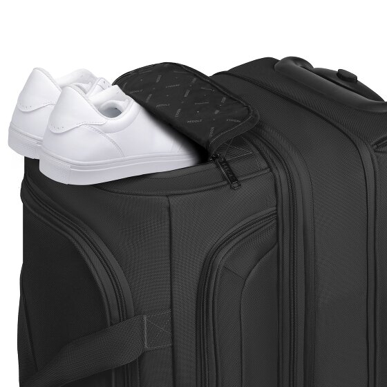 Redolz Duffle Essentials Borsa da viaggio a 2 ruote 55 cm M con patta di espansione