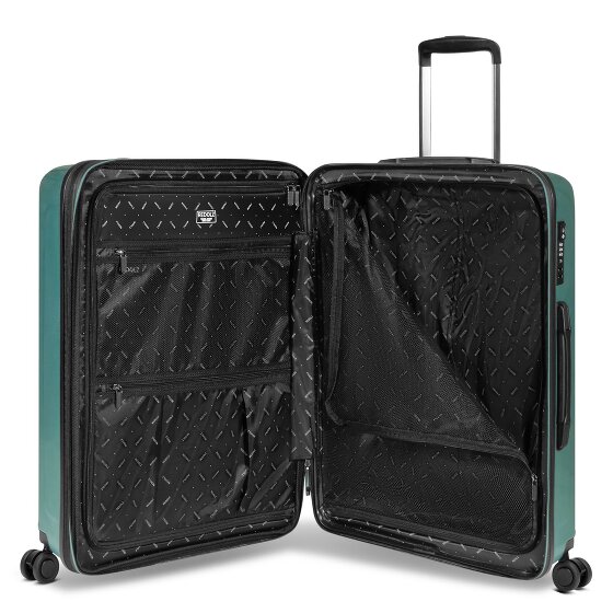 Redolz Essentials 14 4 ruote Set di valigie 3 pezzi con piega di espansione