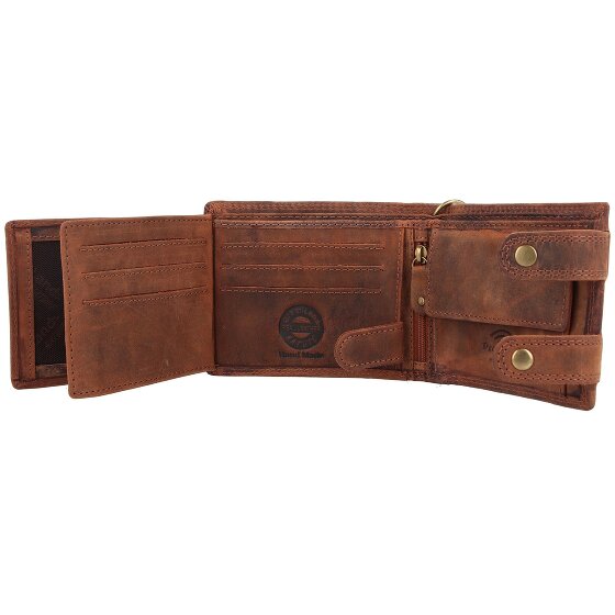 Greenland Nature Montenegro Portafoglio RFID in pelle 12 cm