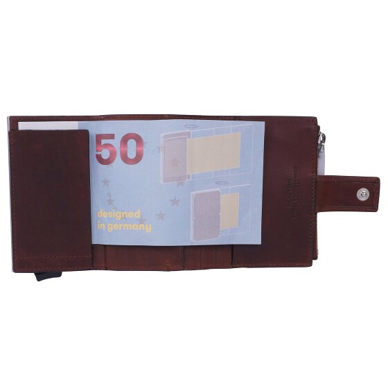 Maître Birkenfeld C-Four Custodia per carta di credito Protezione RFID Pelle 10 cm