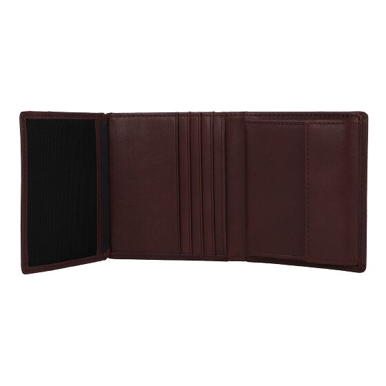 Braun Büffel Arezzo Portafoglio Protezione RFID Pelle 9.5 cm