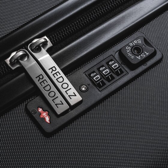 Redolz Essentials 08 3-SET 4 ruote Set di valigie 3 pezzi