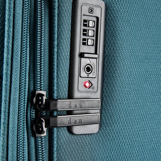 d&n Travel Line 9804 4 ruote Carrello L 78 cm espandibile