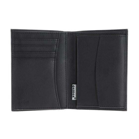 oxmox Leather Portafoglio Protezione RFID Vera Pelle 10 cm