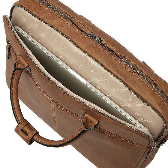 Castelijn & Beerens Carisma Valigetta Pelle 40 cm Scomparto per laptop