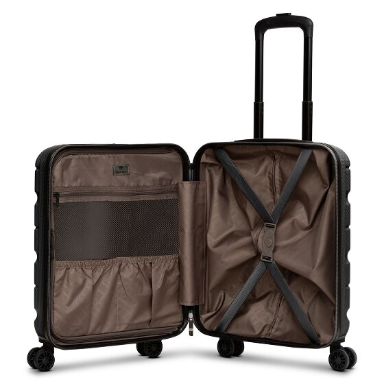 Franky Munich 4.0 4 ruote Carrello della cabina S 53 cm con piega di espansione