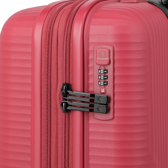 Travelite Air Stripe 4 ruote Trolley cabina S 55 cm espandibile