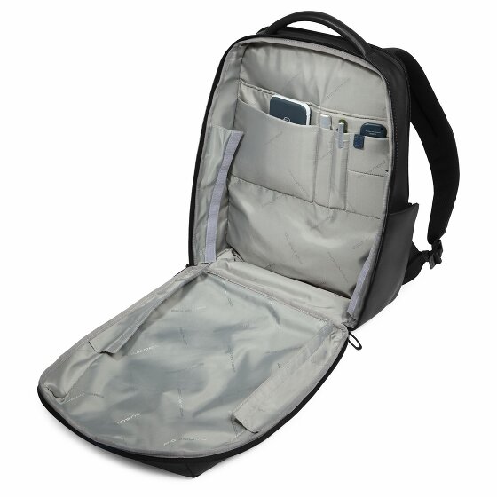 Piquadro Russel Zaino da giorno Protezione RFID Pelle 41 cm Scomparto per laptop