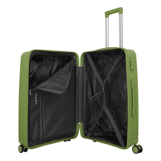 Travelite Pacific 4 ruote Set di valigie 3 pezzi