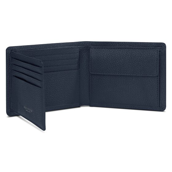 Redolz Portafoglio QF RFID in pelle 12 cm pieghevole