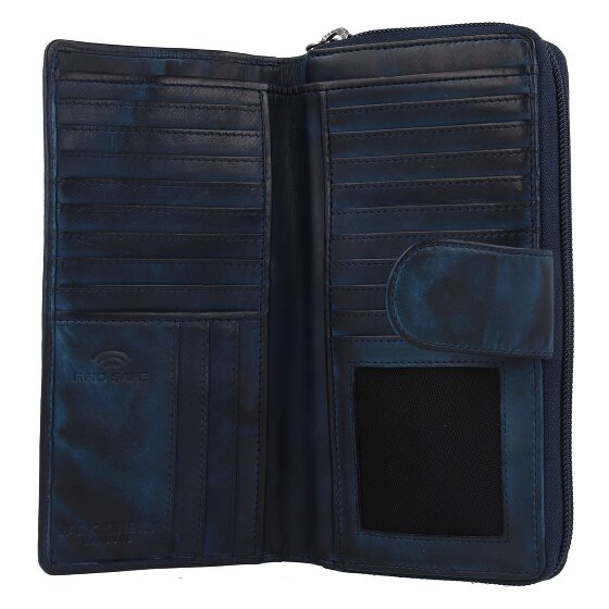 Jack Kinsky Portafoglio Nelson RFID in pelle 18,5 cm