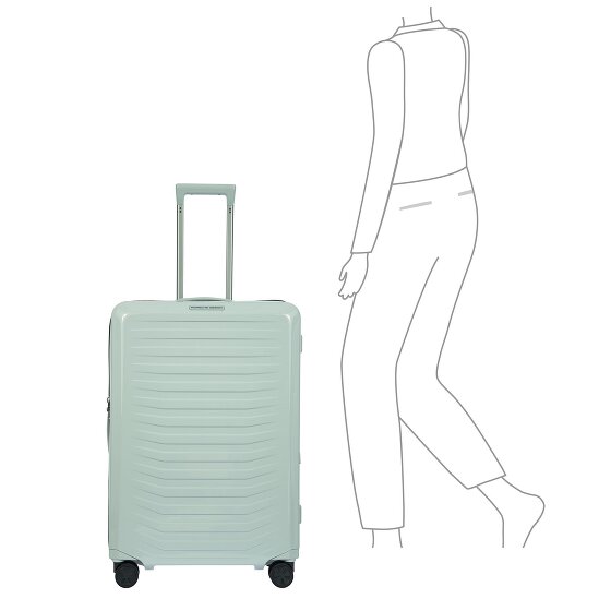 Porsche Design Roadster 4 ruote Carrello L 75 cm con piega di espansione