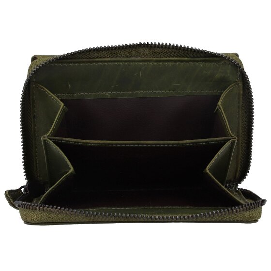 Jack Kinsky Risör Portafoglio Protezione RFID Pelle 14 cm