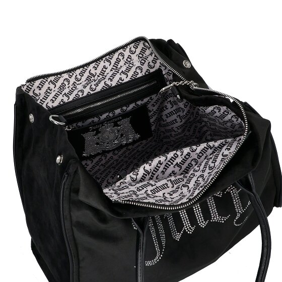 Juicy Couture Iris Velvet Rhinestones Borsa shopper 33 cm Juicy Couture Iris Velvet Rhinestones Borsa shopper 33 cm