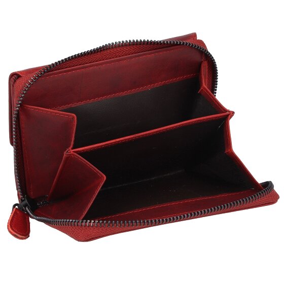 Jack Kinsky Risör Portafoglio Protezione RFID Pelle 14 cm