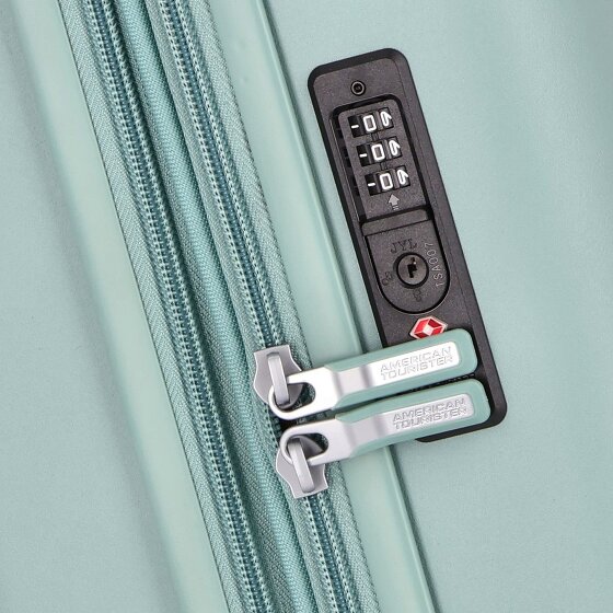 American Tourister Dynabelt 4 ruote Carrello della cabina 55 cm con piega di espansione