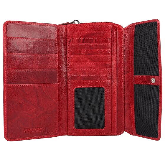 mano Donna Aurona Portafoglio RFID in pelle 18 cm