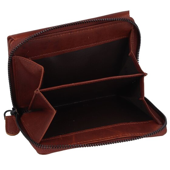 Jack Kinsky Risör Portafoglio Protezione RFID Pelle 14 cm