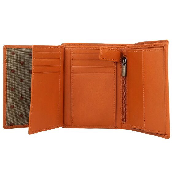 Esquire Portafoglio Perù RFID in pelle 9,5 cm