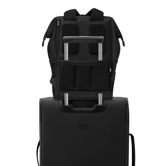 Delsey Paris Turenne Soft Zaino da giorno Protezione RFID 39 cm Scomparto per laptop