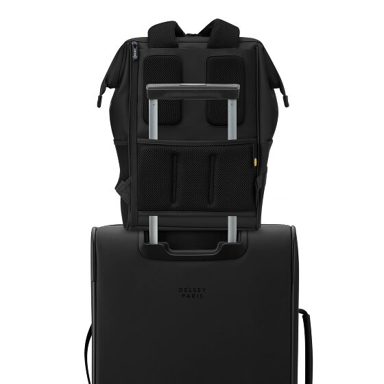 Delsey Paris Turenne Soft Zaino da giorno Protezione RFID 39 cm Scomparto per laptop