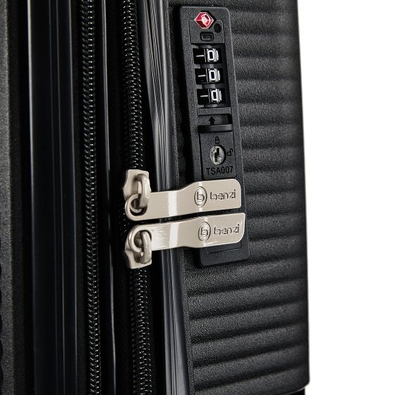 Benzi 5899 4 ruote Trolley cabina S 55 cm espandibile