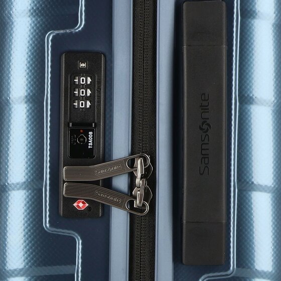 Samsonite Attrix 4 ruote Carrello della cabina 55 cm con piega di espansione