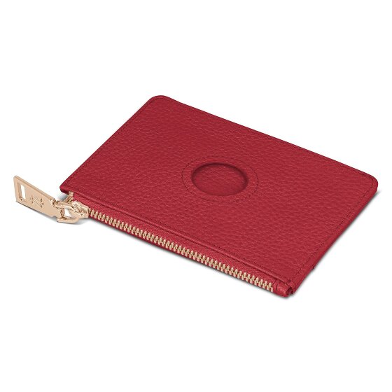 Lazarotti Bologna Portachiavi in pelle 11,5 cm con scomparto per air tag