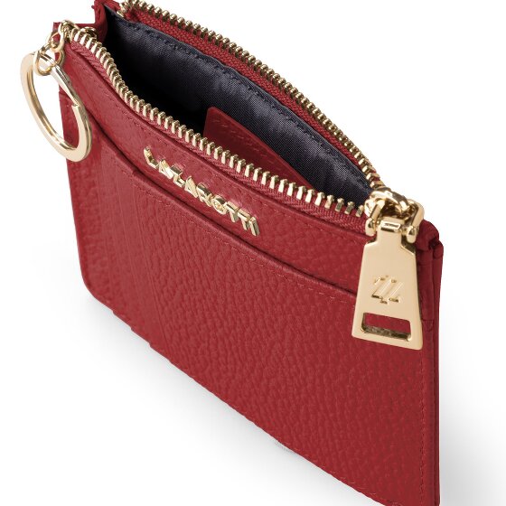 Lazarotti Bologna Portachiavi in pelle Portacarte in pelle 11,5 cm con scomparto per air tag