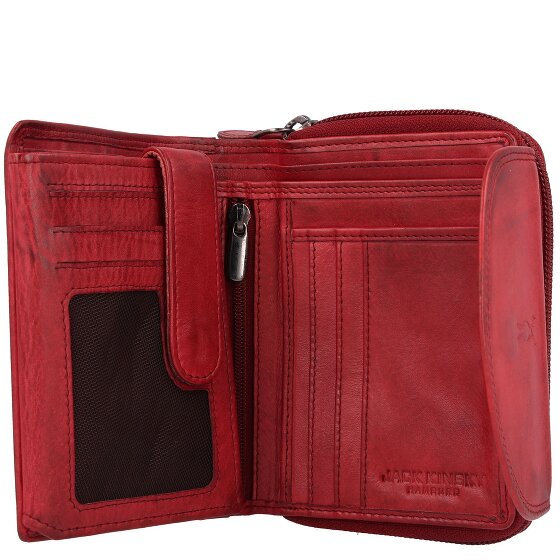 Jack Kinsky Portafoglio Nelson RFID in pelle 12,5 cm