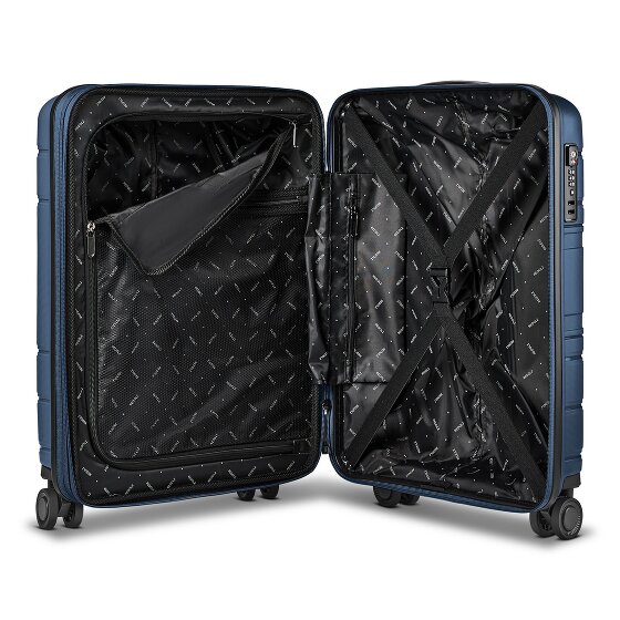 Redolz Essentials 11 4 ruote Trolley cabina 55 cm espandibile