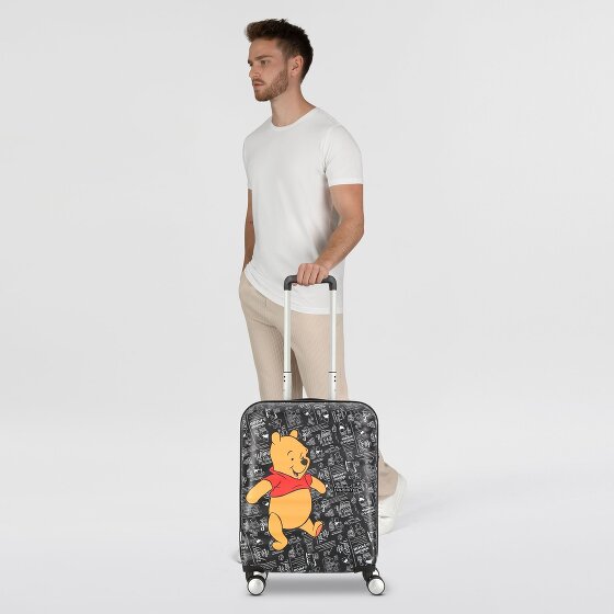 American Tourister Wavebreaker Disney 4 ruote Carrello della cabina 55 cm