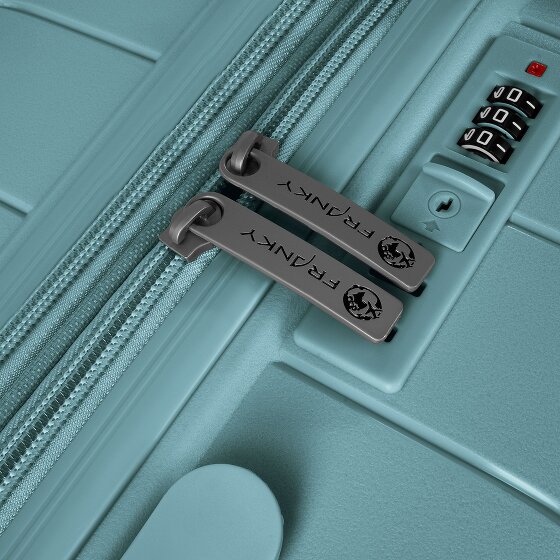 Franky London 4 ruote Set di valigie 3 pezzi con piega di espansione