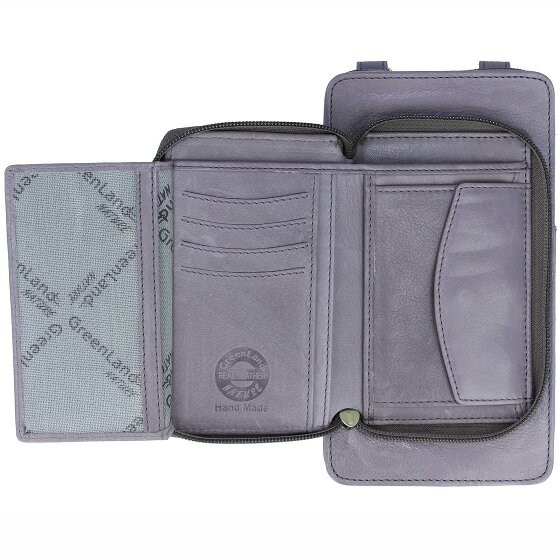 Greenland Nature Natura Borsa morbida per cellulare Portafoglio in pelle 11 cm