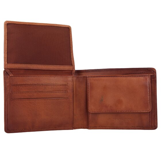 Jack Kinsky Portafoglio Nelson RFID in pelle 13 cm