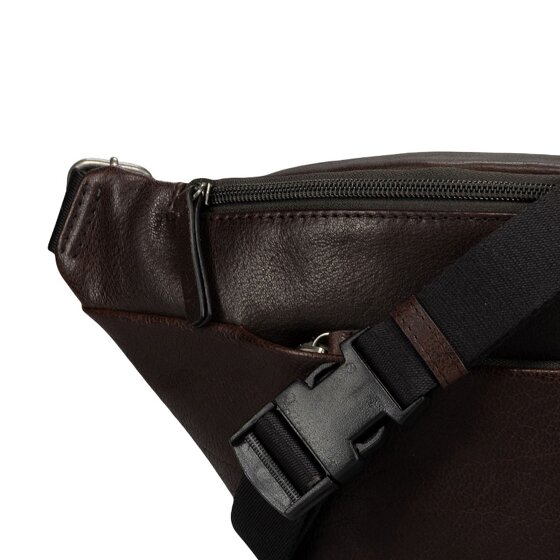 Jost Glasgow Marsupio Protezione RFID Vera Pelle 36 cm