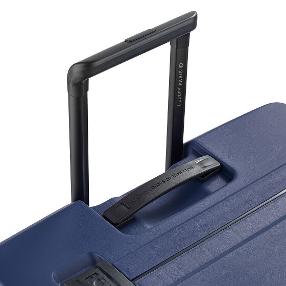 Delsey Paris x United Colors of Benetton Colour Block Hardside Trolley a 4 ruote 76 cm
