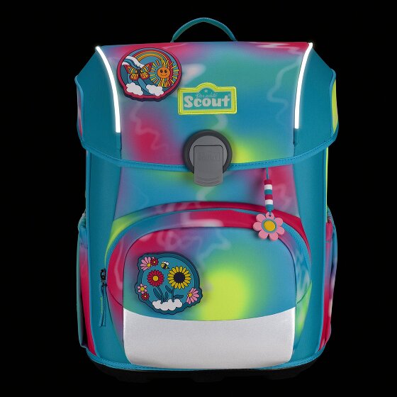 Scout Neo Exklusiv Safety Light Set di borse per la scuola 5 pezzi