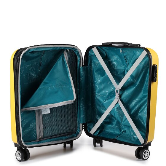 Benzi 5493 4 ruote Carrello della cabina S 53 cm con piega di espansione